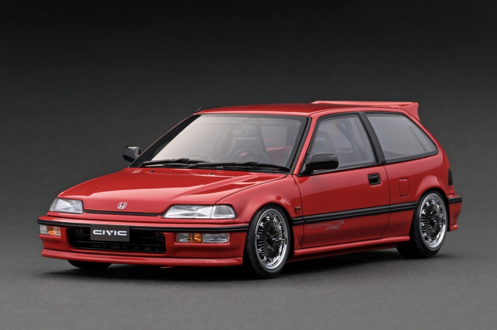 [ Back-order ] ignition model IG3127 1:18 Honda CIVIC (EF9) SiR Red