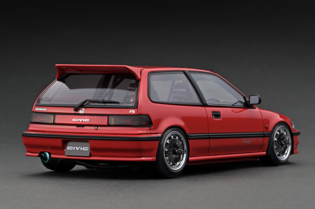 [ Back-order ] ignition model IG3127 1:18 Honda CIVIC (EF9) SiR Red