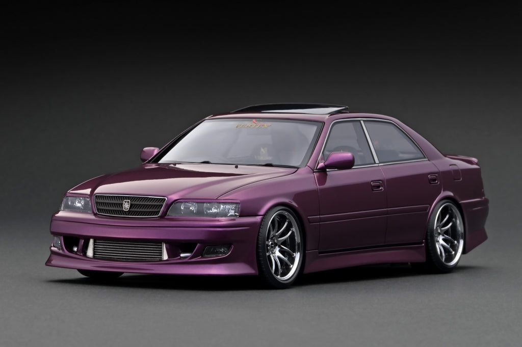 [ Back-order ] ignition model IG3320 1:18 VERTEX JZX100 Chaser Purple Metallic