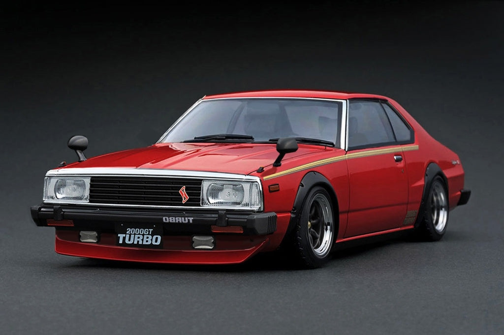 [ Back-order ] ignition model IG3475 1:18 Nissan Skyline 2000 Turbo GT-ES (C211) Red