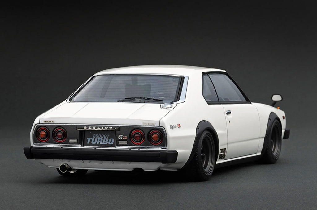 [ Back-order ] ignition model IG3476 1:18 Nissan Skyline 2000 Turbo GT-ES (C211) White