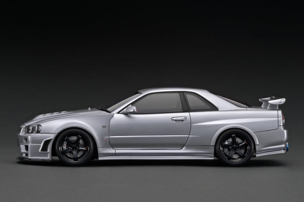 [ Back-order ] ignition model IG3224 1:18 Nismo R34 GT-R Z-tune Silver