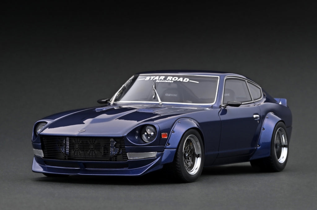 [ Back-order ] ignition model IG3116 1:18 Nissan Fairlady Z (S30) STAR ROAD Blue