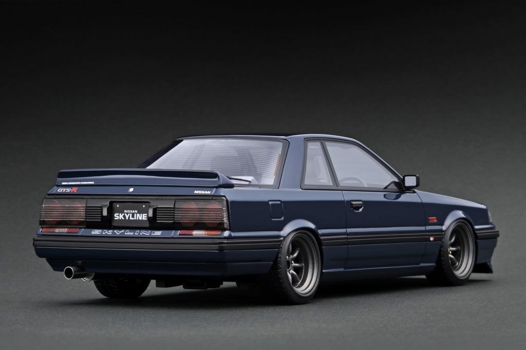 [ Back-order ] ignition model IG3509 1:18 Nissan Skyline GTS-R (R31) Blue Black