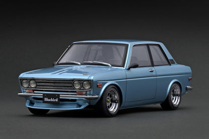 [ Back-order ] ignition model IG3307 1:18 Datsun Bluebird (510) Light Blue Metallic