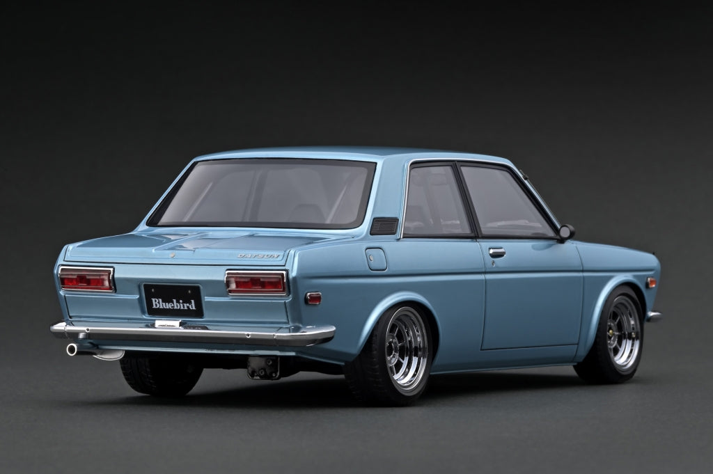 [ Back-order ] ignition model IG3307 1:18 Datsun Bluebird (510) Light Blue Metallic