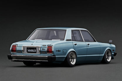 [ Back-order ] ignition model IG3432 1:18 Toyota Mark II Sedan Grande (MX41) Light Blue Metallic