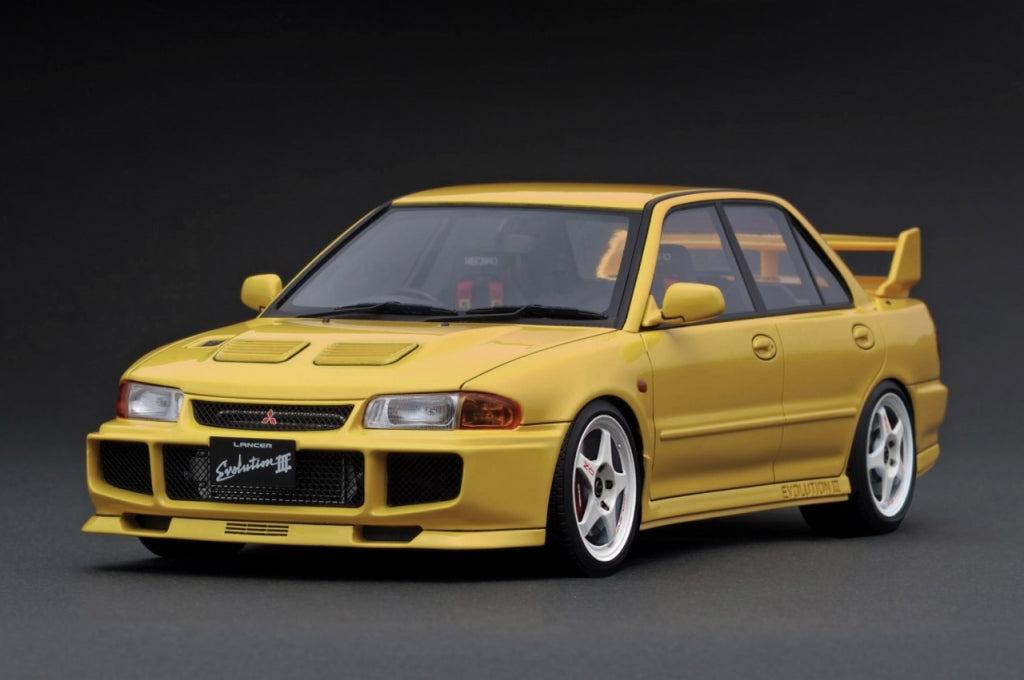 [ Back-order ]  ignition model IG3551 1:18 Mitsubishi Lancer Evolution III GSR (CE9A) Yellow