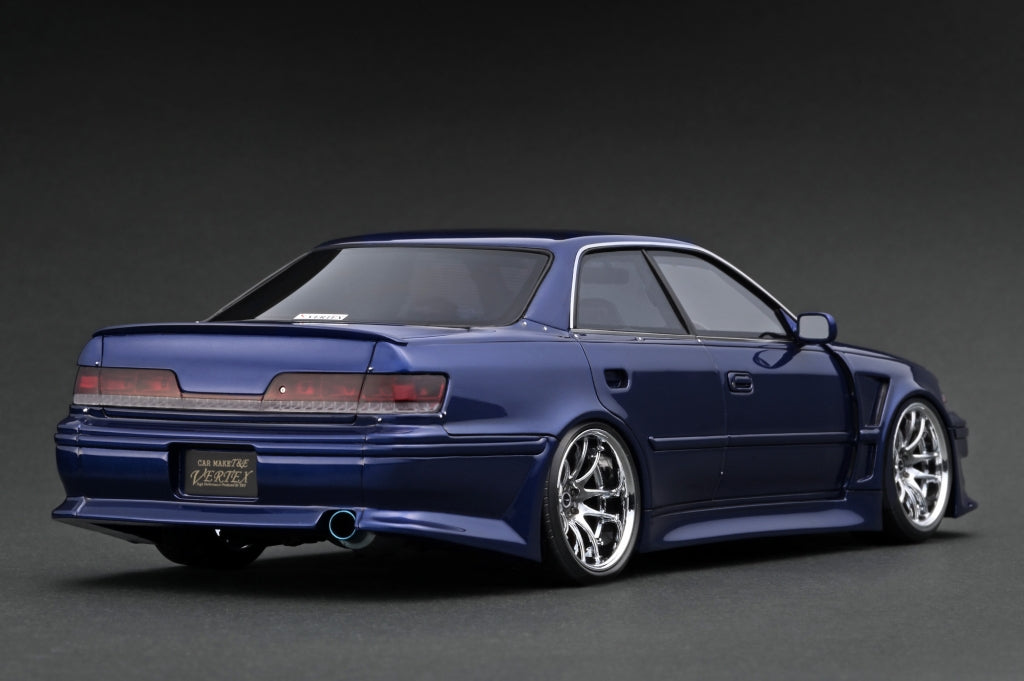 [ Pre-order ] IG3581 ignition model 1:18 TOYOTA ERTEX JZX100 MARK-II Blue Metallic