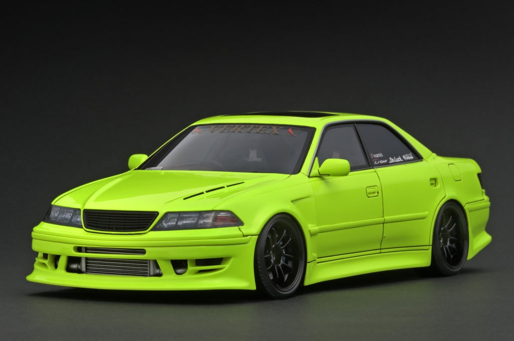 [ Pre-order ] IG3583 ignition model 1:18 TOYOTA VERTEX JZX100 MARK-II Yellow