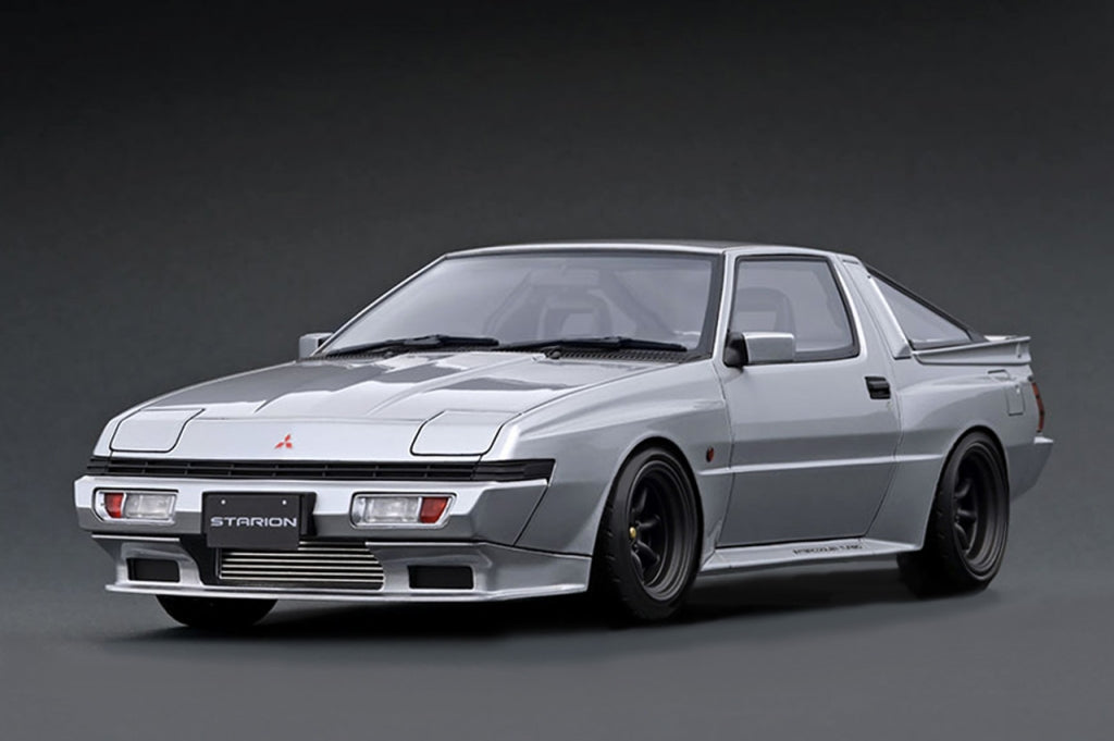 [ Pre-order ] IG3708 ignition model 1:18 Mitsubishi STARION 2600 GSR-VR (E-A187A)Silver