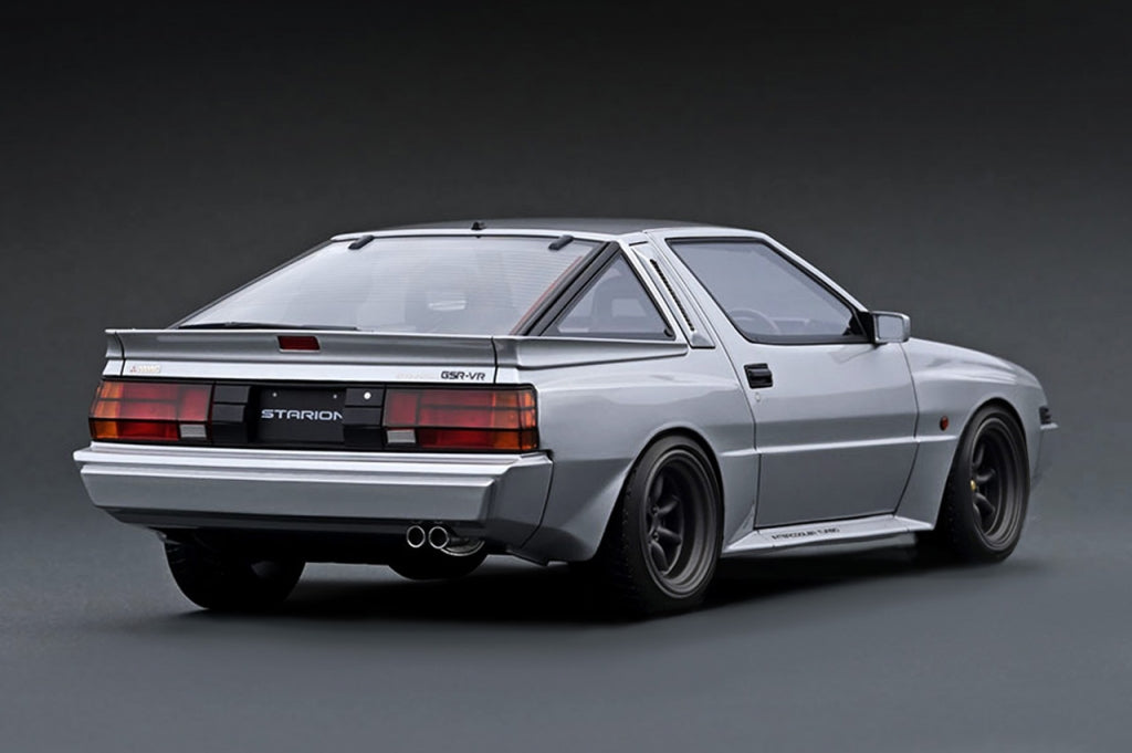 [ Pre-order ] IG3708 ignition model 1:18 Mitsubishi STARION 2600 GSR-VR (E-A187A)Silver