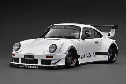 [ Back-order ] ignition model IG3696 1:18 RWB 930 Matte White model car