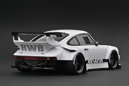 [ Back-order ] ignition model IG3696 1:18 RWB 930 Matte White model car