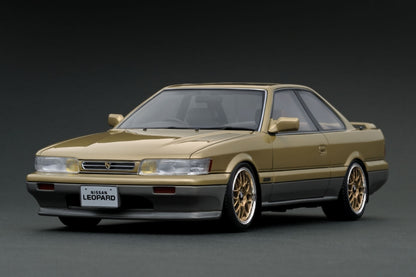 [ Back-order ] ignition model IG3816 1:18 Nissan Leopard Ultima V30TWINCAM TURBO Gold/Silver model car