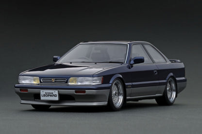 [ Back-order ] ignition model IG3817 1:18 Nissan Leopard Ultima V30TWINCAM TURBO Dark Blue/Silver model car