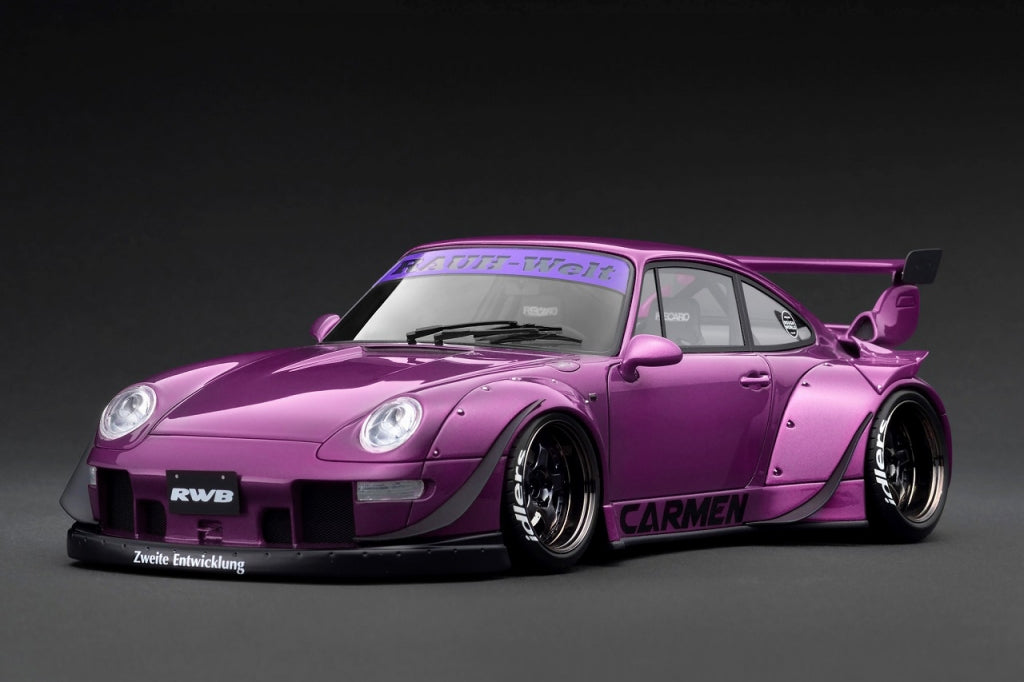 [ Back-order ] ignition model IG3623 1:18 RWB 993 Purple Metallic model car