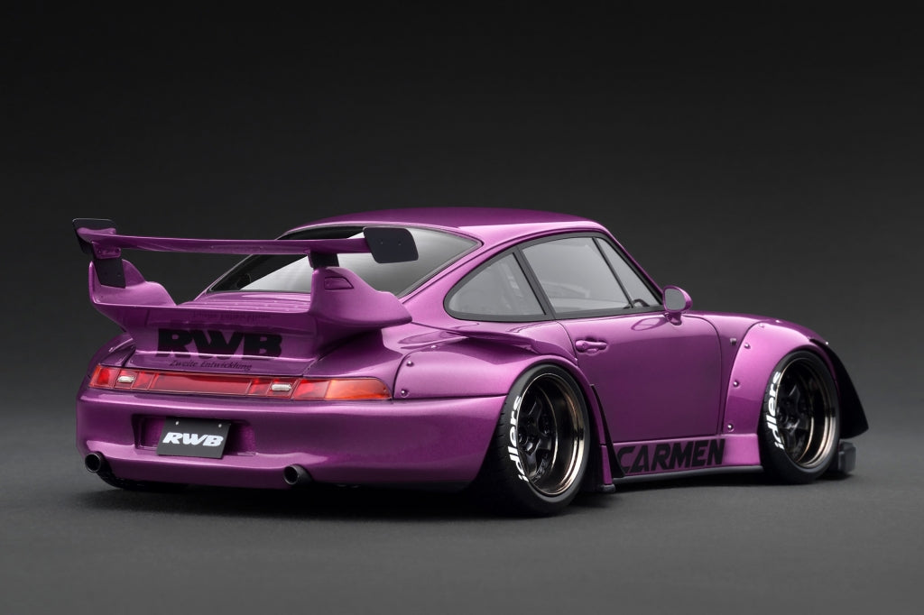 [ Back-order ] ignition model IG3623 1:18 RWB 993 Purple Metallic model car
