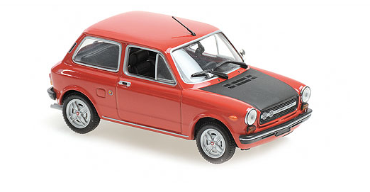 [ Back-order ] MINICHAMPS 940121171 1:43 Autobianchi A112 Abarth 1974 Red model car