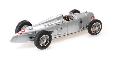 [ Back-order ] MINICHAMPS 410342003 1:43 AUTOUNION Type A ADAC 1934 AUGUST MOMBERGER model car