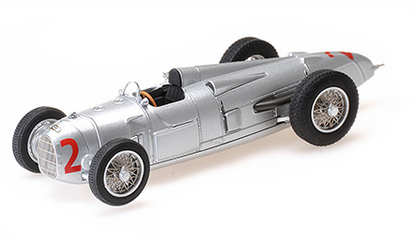 [ Back-order ] MINICHAMPS 410342002 1:43 AUTOUNION Type A ADAC 1934 HERMANN LEININGEN model car