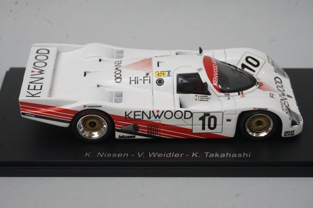 1:43 SPARK KBS024 Porsche 962 Le Mans 1987 #10 model car