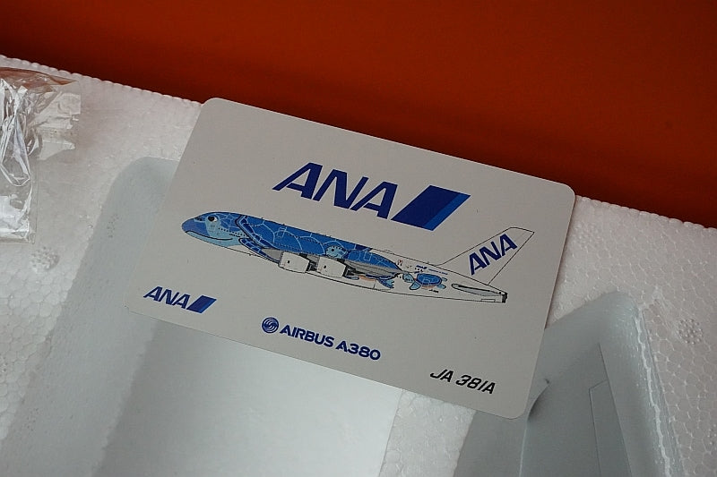 1:200 A380-800 ANA FLYING HONU Lani Blue JA381A EW2388005 JC Wings airplane model