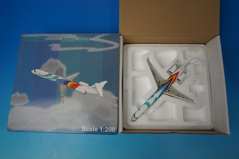 1:200 MD-90 JAS Akira Kurosawa No. 1 JA8064 JXL029A Jet-x airplane model