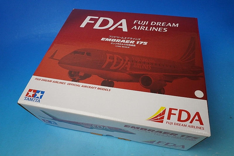 1:100 Embraer 175 FDA No. 12 White JA12FJ Tamiya airplane model