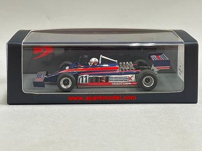 1:43 Spark S5350 Lotus 87 Monaco GP 1981 #11 E. de Angelis model car