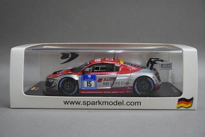 1:43 SPARK SG187 Audi R8 LMS ultra Audi Race Experience Nurburgring 24H 12th place 2015 #15 model car