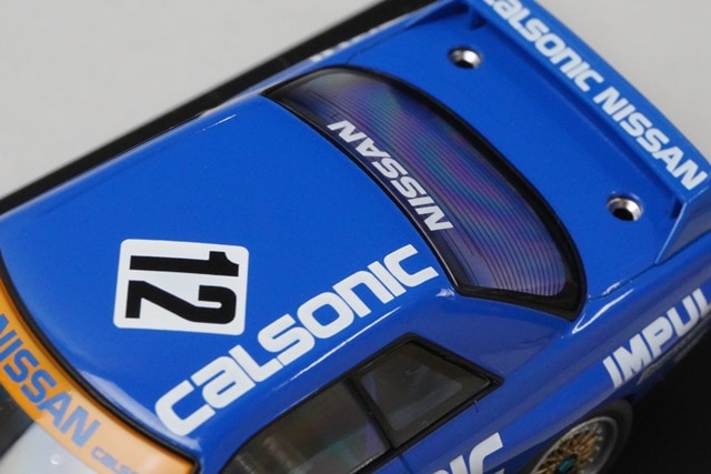 1:43 HPI 8023 Nissan CALSONIC Skyline JTC 1990 #12 Debut Win