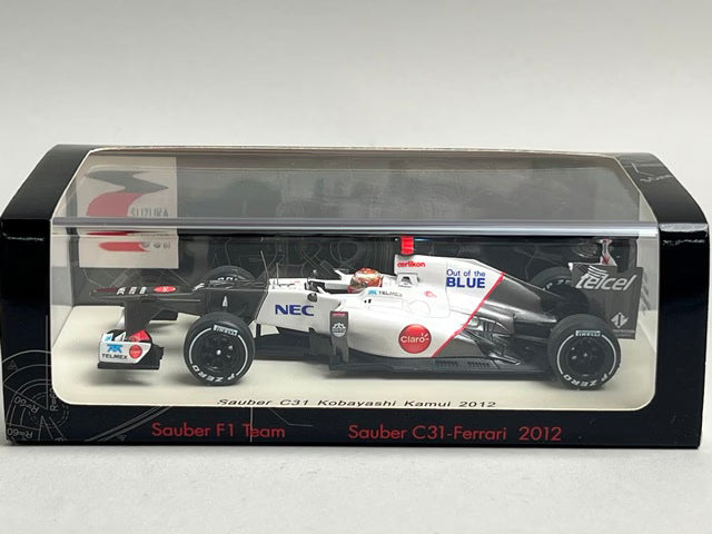 1:43 SPARK SS03 Suzuka 50th Anniversary Sauber C31 Ferrari Kobayashi Kamui 2012 #14 model car