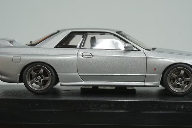 1:43 HPI 8159 Nissan Skyline GT-R (R32) Jet Silver Metallic