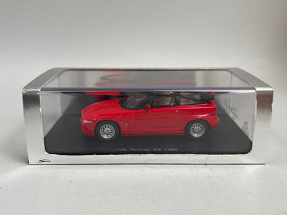 1:43 Spark S0612 Alfa Romeo - SZ Coupe 1989 Red