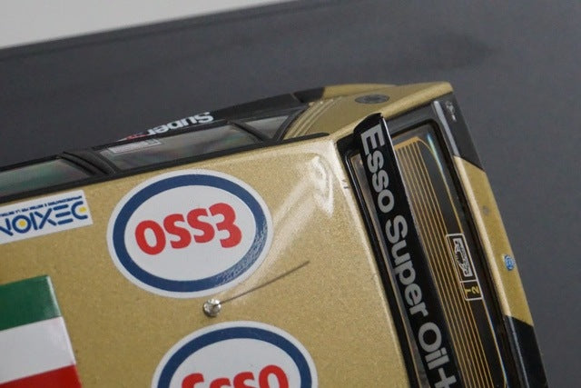 1:43 HPI 8062 Lancia Delta HF Integrale ESSO 1993 San Remo #12 Black x Gold