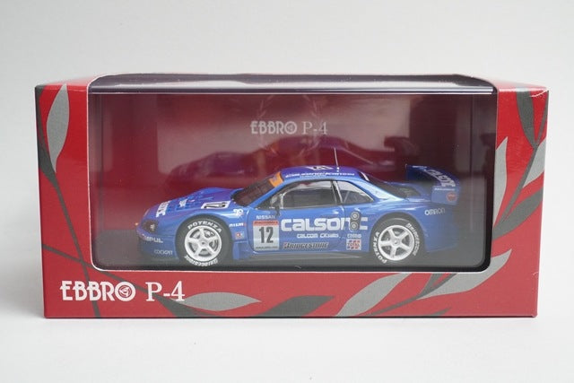 1:43 EBBRO P412 CALSONIC Skyline JGTC 2003 #12 model car
