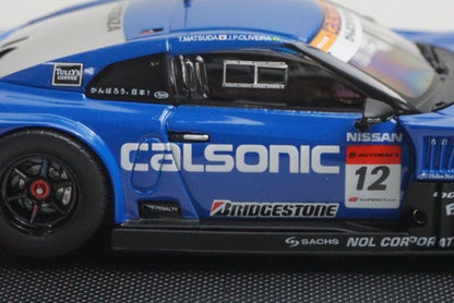 1:43 EBBRO 44542 Nissan CALSONIC IMPUL GT-R Super GT500 Fuji 2011 #12