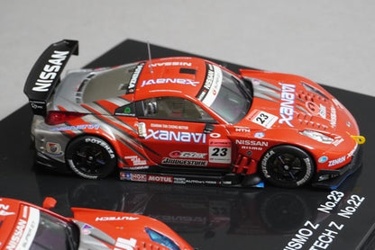 1:43 EBBRO KWAM122000 Dealer Nissan 06 Nismo GT500 Z Malaysian Model Set of 2 #22 #23 model car