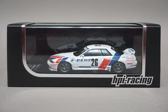 1:43 HPI 8135 Nissan DIESEL KIKI GT-R N1 1990 #26 model car