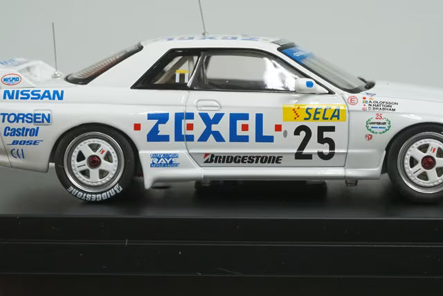 1:43 HPI 8001 Nissan ZEXEL Skyline SPA 24H 1991 #25 model car