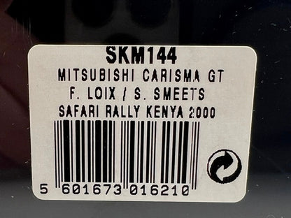 1:43 VITESSE SKM144 Mitsubishi Carisma GT SAFARI Rally Kenya 2000 #2 F. Loic S. Smeets model car