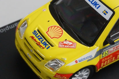 1:43 Spark S0623 Suzuki Ignis S1600 Monte Carlo Rally 2004 #45 P.G.Anderson model car