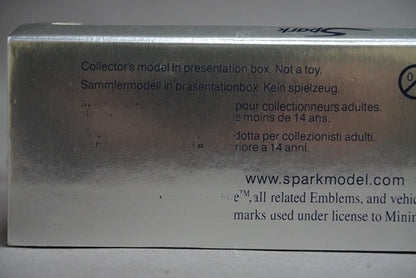 1:43 Spark S0174 Corvette C6R 4th LMGT1 Class Le Mans 2006 #64 model car