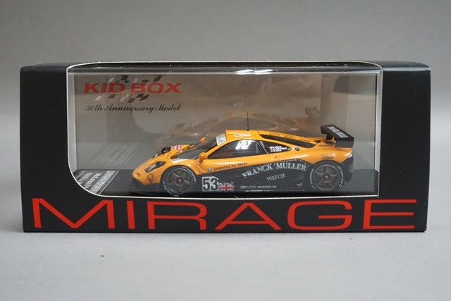 1:43 HPI 8268 Kidbox Mirage McLaren F1 GTR Le Mans 1996 #53 model car