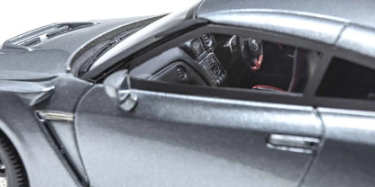 [ Back-order ] KYOSHO KSR43110GR 1:43 Nissan GT-R Nismo Grand Touring Gray model car