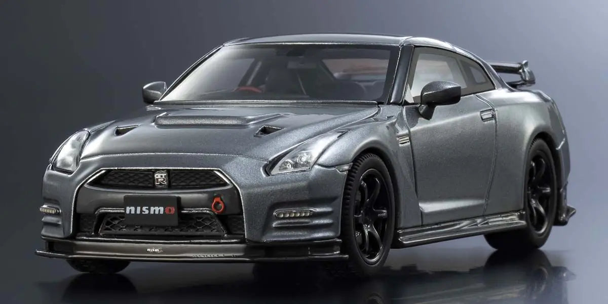 [ Back-order ] KYOSHO KSR43110GR 1:43 Nissan GT-R Nismo Grand Touring Gray model car