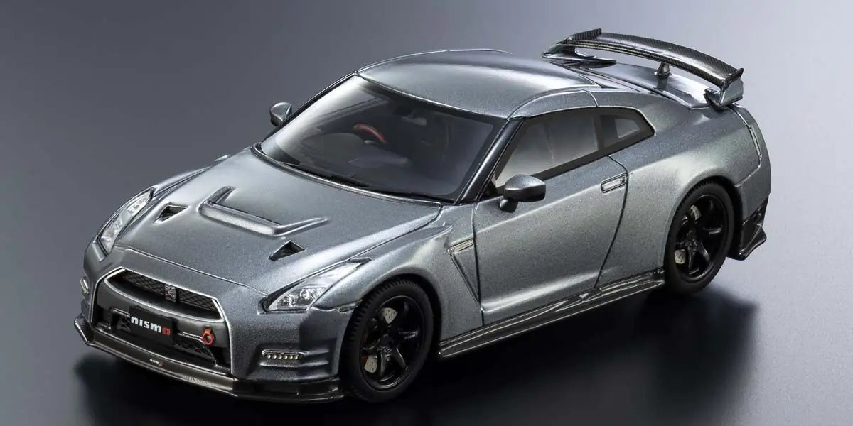[ Back-order ] KYOSHO KSR43110GR 1:43 Nissan GT-R Nismo Grand Touring Gray model car