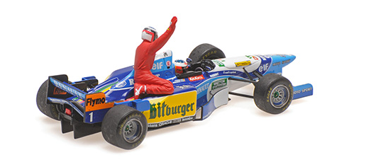[ Back-order ] MINICHAMPS 517950601 1:43 Benetton B195 Schumacher Canadian GP 1995 with Arregi F model car