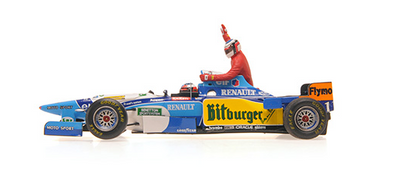 [ Back-order ] MINICHAMPS 517950601 1:43 Benetton B195 Schumacher Canadian GP 1995 with Arregi F model car